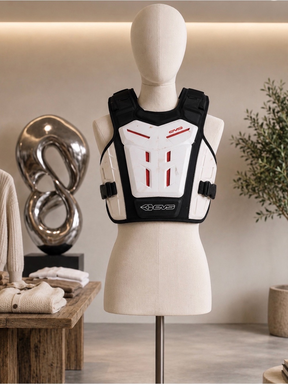 Black and White motorcycle protection